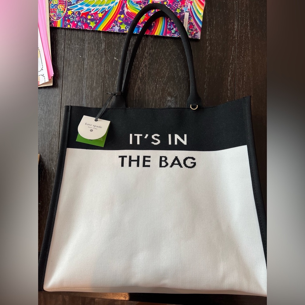 Large Kate spade x target it’s in the bag tote